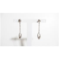 Boucles d'oreilles Damiata Gioielli Femme in Or blanc 433/102/7-D199 - 433/102/7-D199